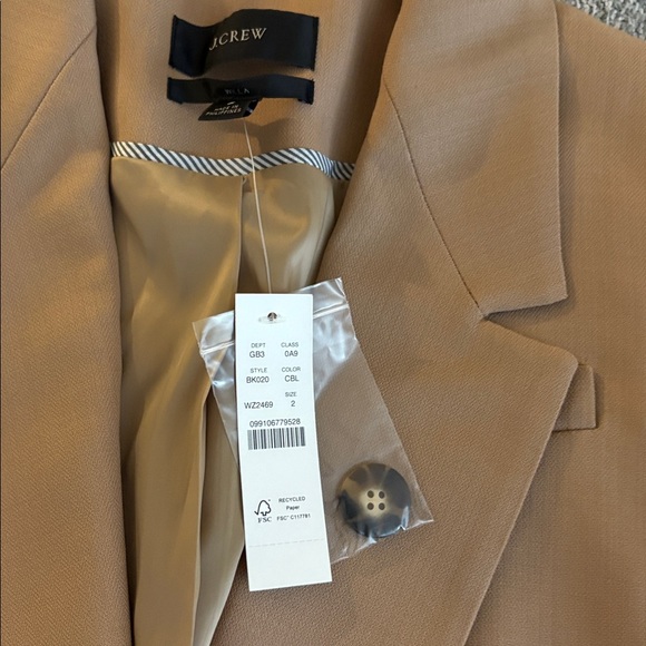 J. Crew Tan Blazer - Picture 2 of 6